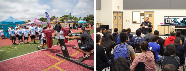 The Foundation for a Drug-Free World has worked with law enforcement and community groups from all over the world to raise awareness about the dangers of drugs among youth.